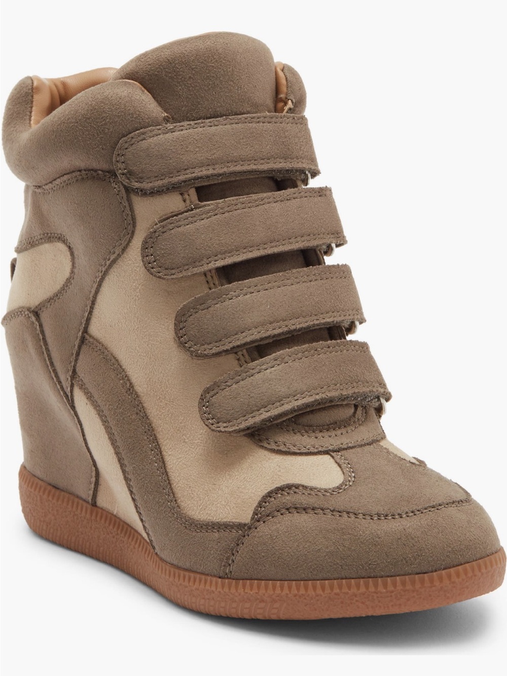 Steve Madden Wedge Sneaker Boot in Taupe for Women